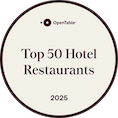 Masaki OpenTable Top 50 Hotel Restaurants 2025